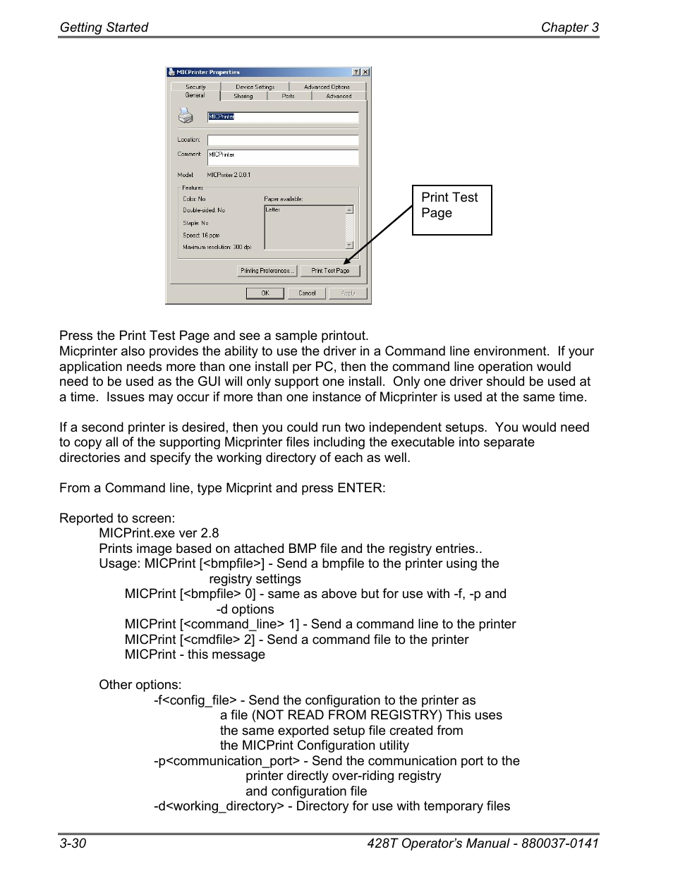 Microcom 428T User Manual | Page 46 / 249