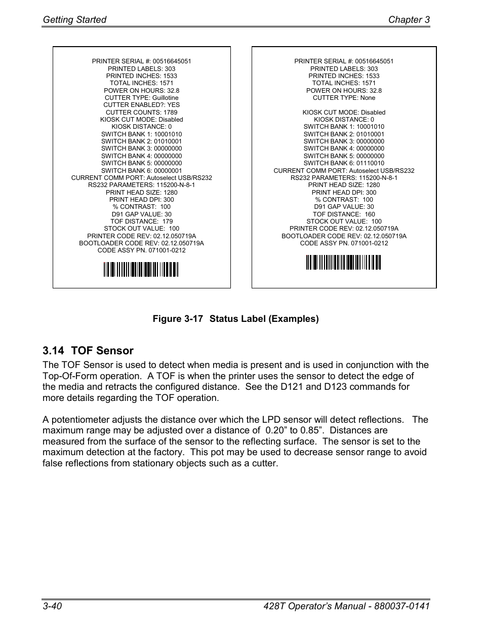 14 tof sensor | Microcom 428T User Manual | Page 56 / 249