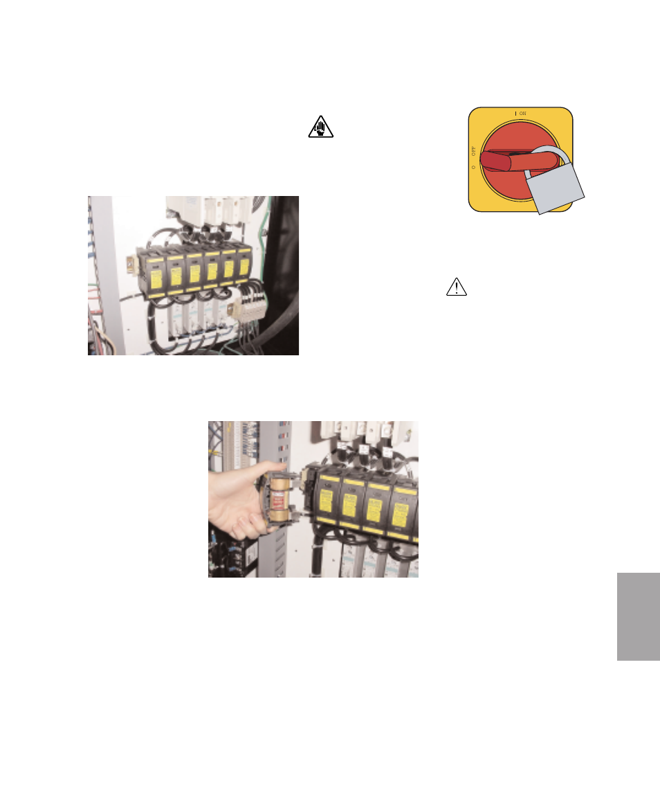 Fuse blocks | Conair Hopper Temperature Controller UGD031 User Manual | Page 73 / 97