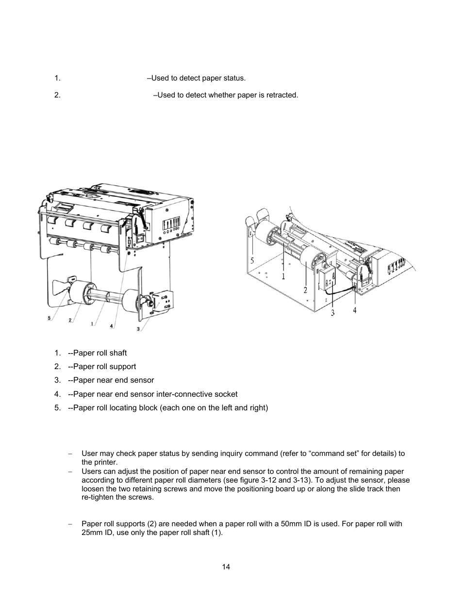 5 paper holder | Microcom 814M Operators Manual User Manual | Page 18 / 46