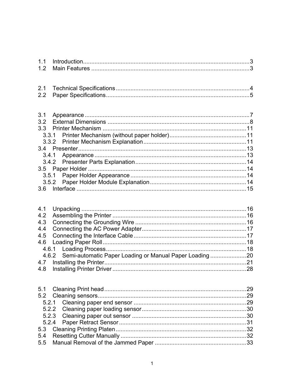 Microcom 814M Operators Manual User Manual | Page 5 / 46