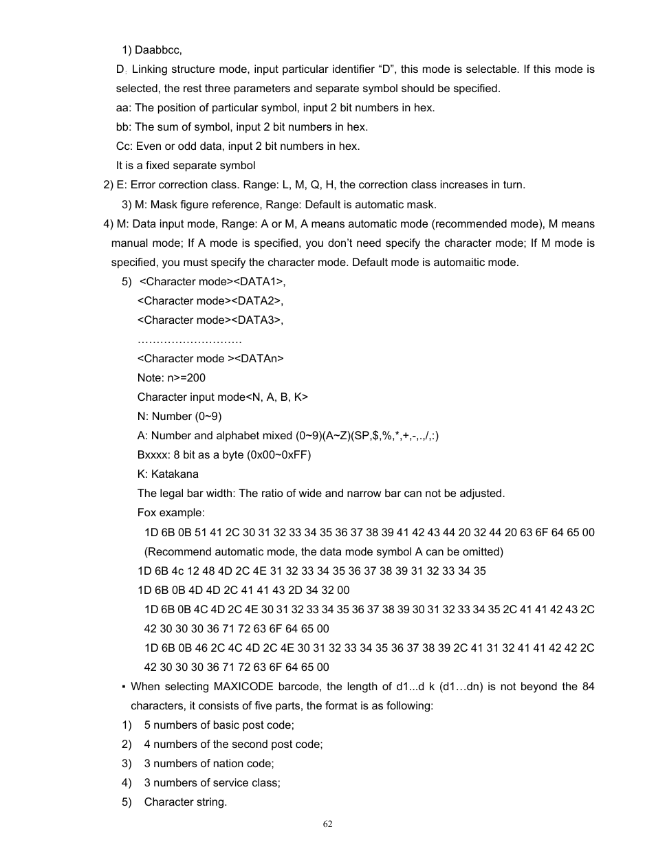 Microcom 814M Programming Manual User Manual | Page 66 / 102