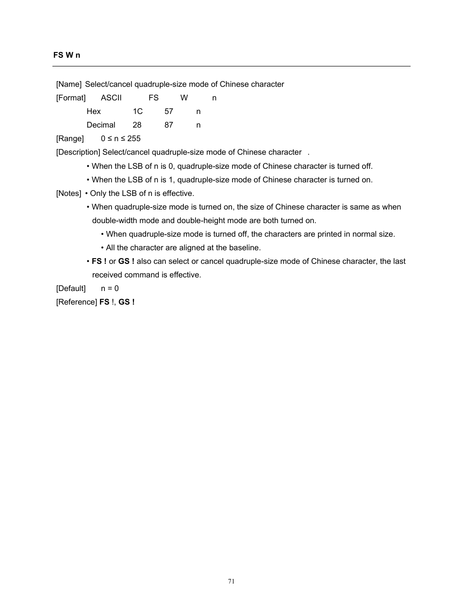 Microcom 814M Programming Manual User Manual | Page 75 / 102