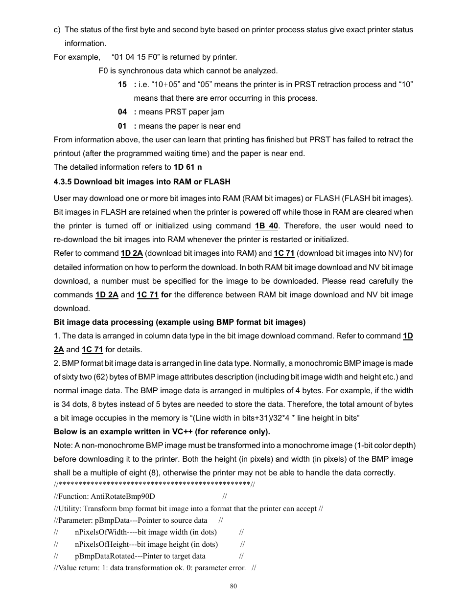 Microcom 814M Programming Manual User Manual | Page 84 / 102