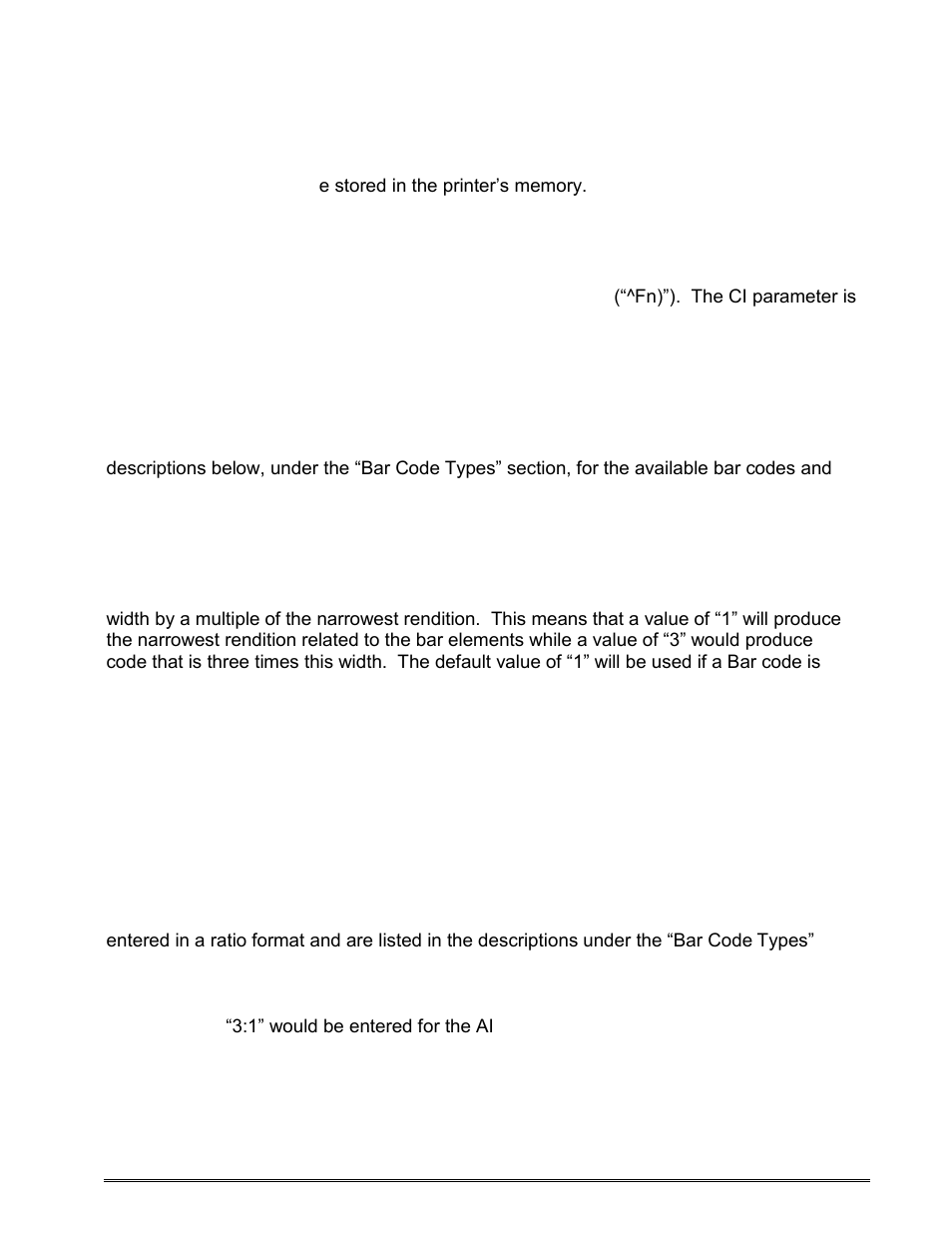 Chapter 5: bar codes | Microcom LDSII User Manual | Page 81 / 121
