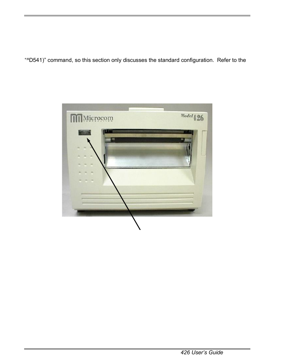 4 front panel button and indicator light | Microcom 226 Users Guide User Manual | Page 20 / 70