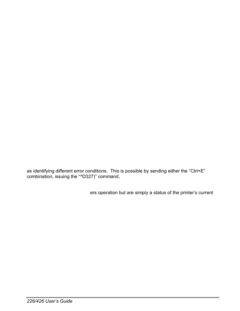 Chapter 4: printer modes, 1 idle mode, 2 halted mode | Microcom 226 Users Guide User Manual | Page 23 / 70