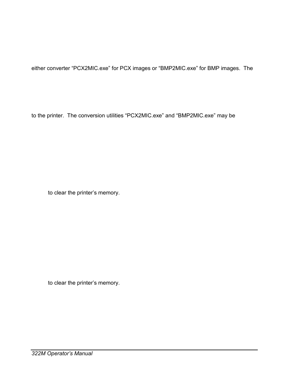 Chapter 7: downloadable graphics, 1 using the graphic conversion utilities | Microcom 322M User Manual | Page 63 / 120