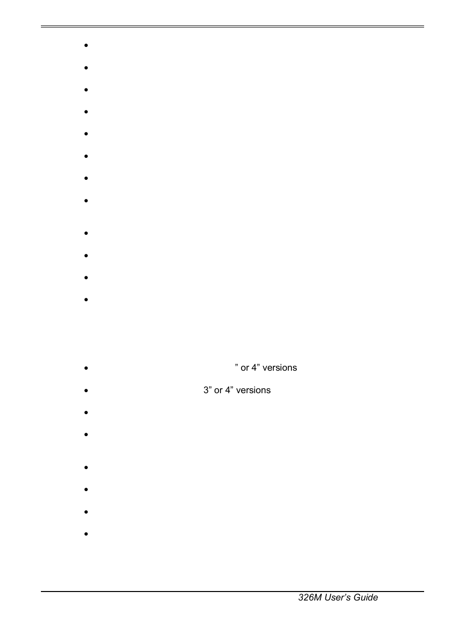 5 options | Microcom 326M User Guide User Manual | Page 18 / 73