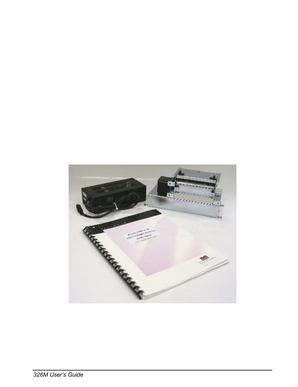 Chapter 3: getting started, 1 unpacking and inspection, 2 connecting the printer | Microcom 326M User Guide User Manual | Page 19 / 73