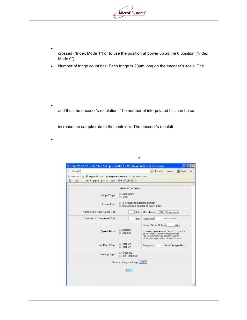 MicroE Mercury II 6000 User Manual | Page 35 / 73