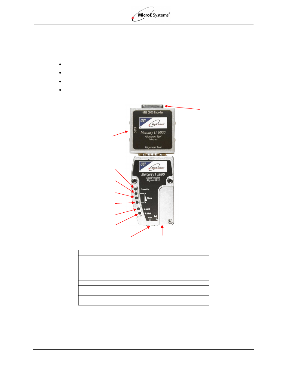 3 smartprecision alignment tool, Smartprecision alignment tool | MicroE Mercury II 6000 User Manual | Page 7 / 73