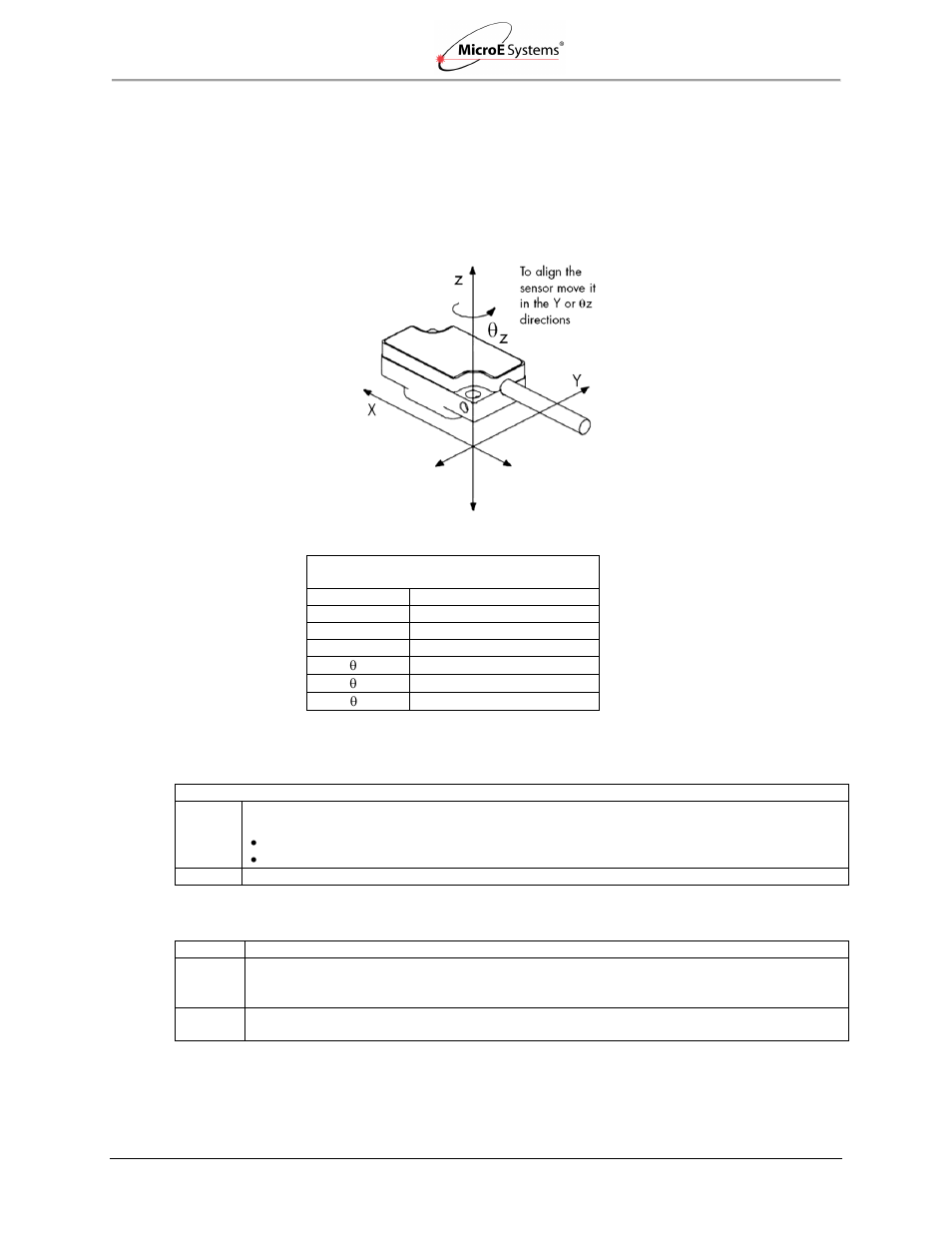 0 sensor installation, 1 sensor mounting orientation and tolerances, 2 verify sensor mounting surface height | 3 install sensor, Sensor installation, Sensor mounting orientation and tolerances, Verify sensor mounting surface height, Install sensor | MicroE Mercury II 6000 User Manual | Page 8 / 73