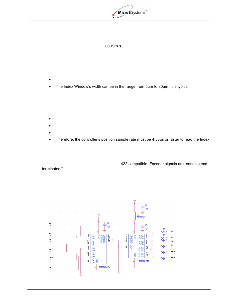 7 rs-422 compliance, Rs-422 compliance | MicroE Mercury II 5000 User Manual | Page 34 / 70