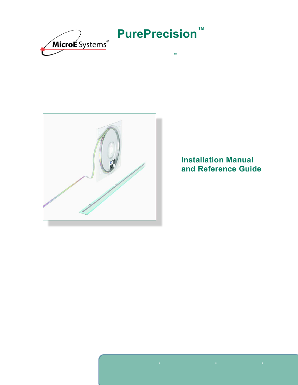 Pureprecision, Tape and glass scale installation for mercury ii, Series encoders | Installation manual and reference guide | MicroE Mercury II 5000 User Manual | Page 41 / 70