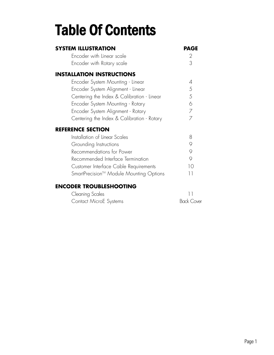 MicroE 3500V Mercury User Manual | Page 3 / 14