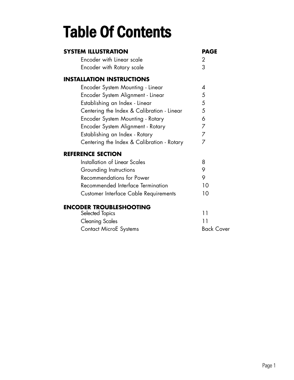 MicroE 1000V Mercury User Manual | Page 3 / 14