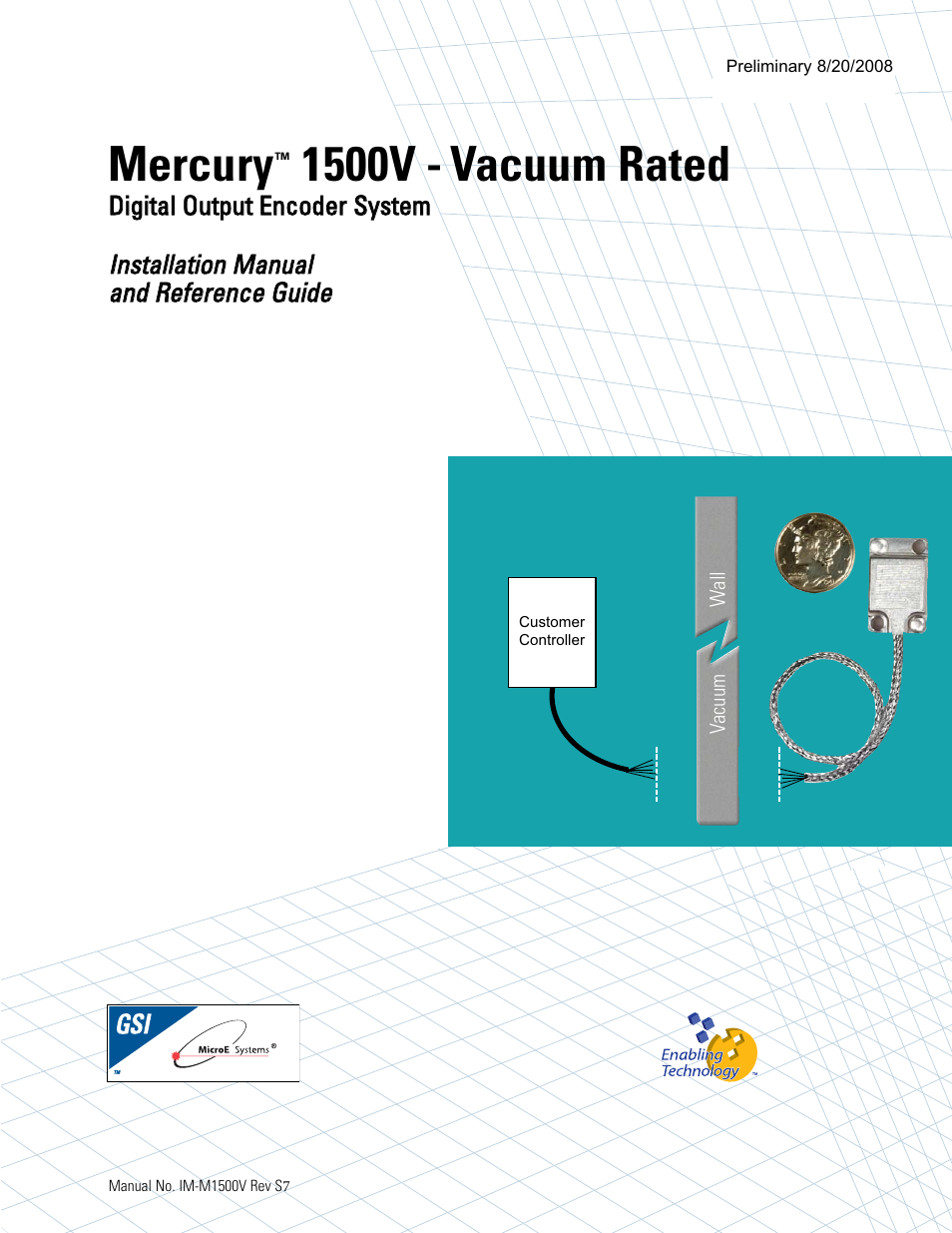 MicroE 1500V Mercury User Manual | 19 pages