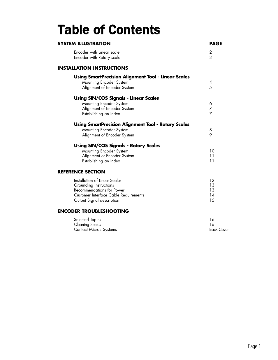 MicroE 1500V Mercury User Manual | Page 3 / 19
