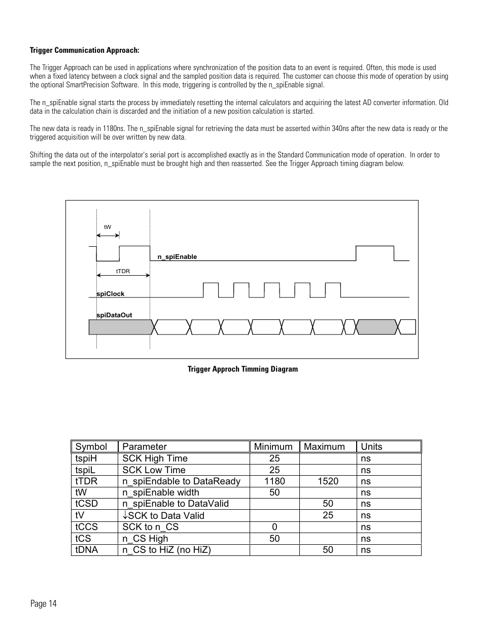 Serial output specification | MicroE 3500Si Mercury User Manual | Page 16 / 21