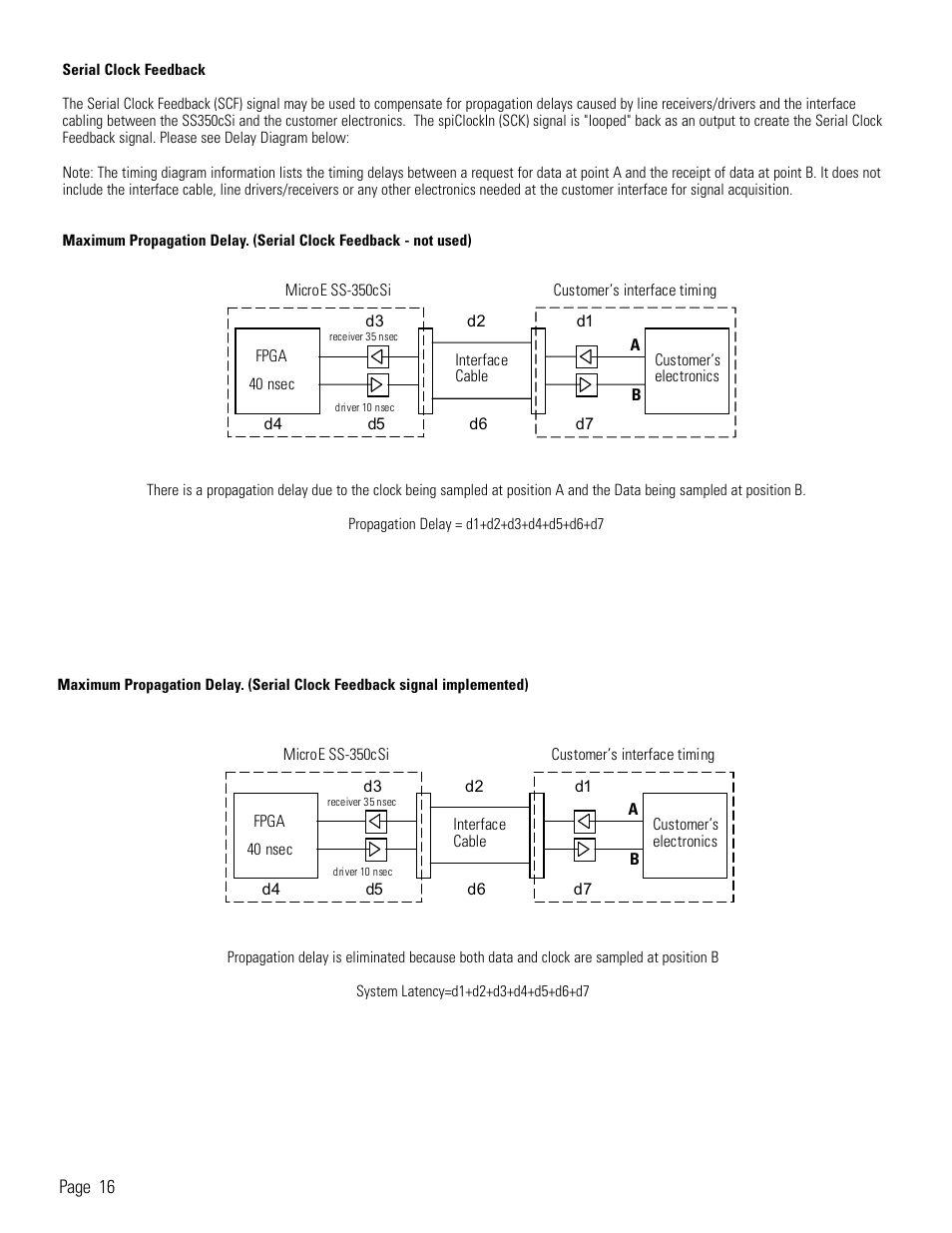 Serial output specification | MicroE 3500Si Mercury User Manual | Page 18 / 21
