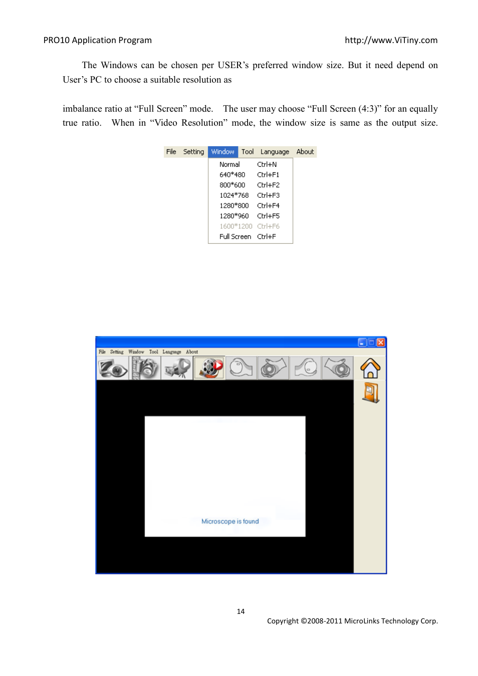 MicroLinks PRO10 - user manual User Manual | Page 14 / 62