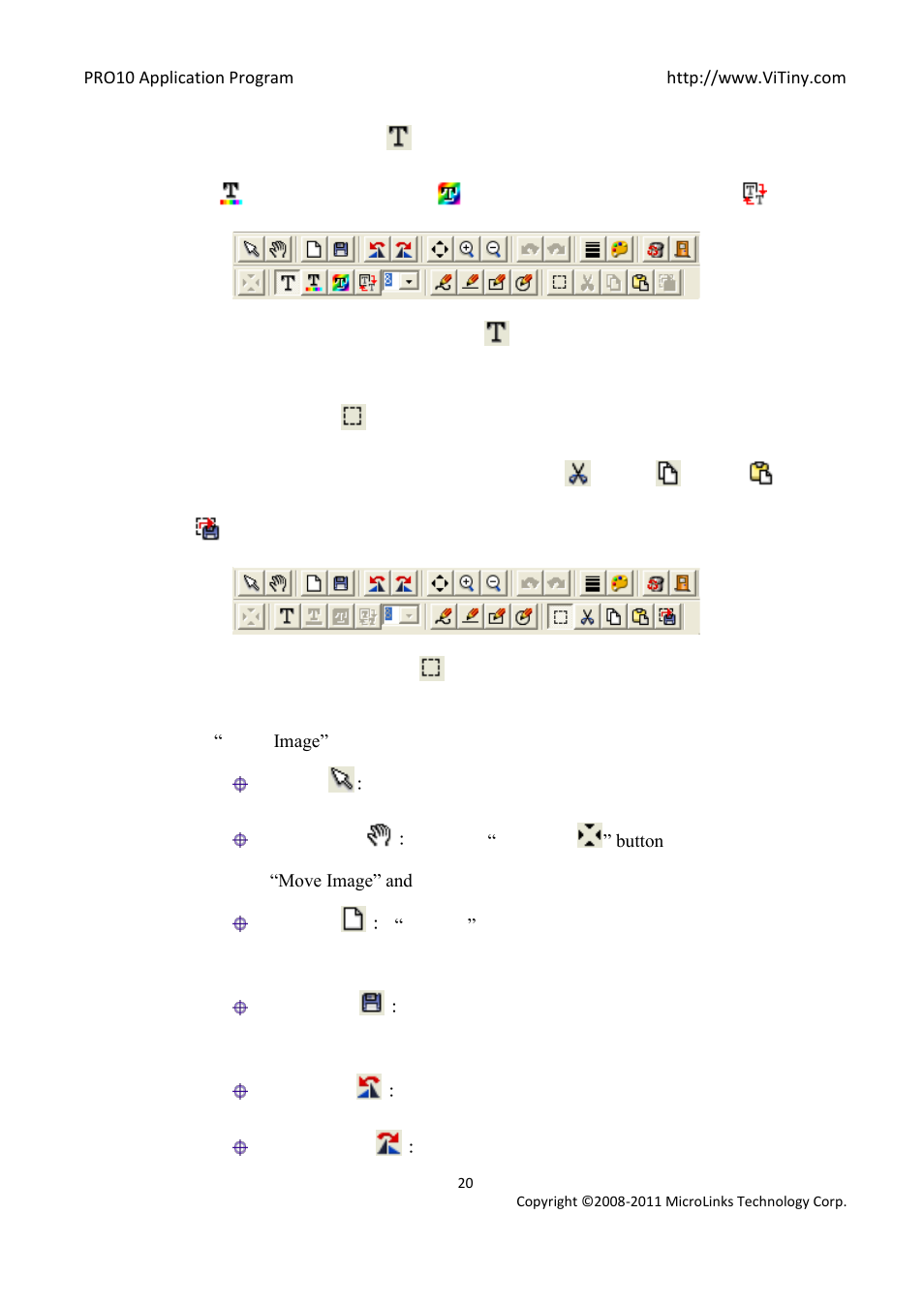 MicroLinks PRO10 - user manual User Manual | Page 20 / 62