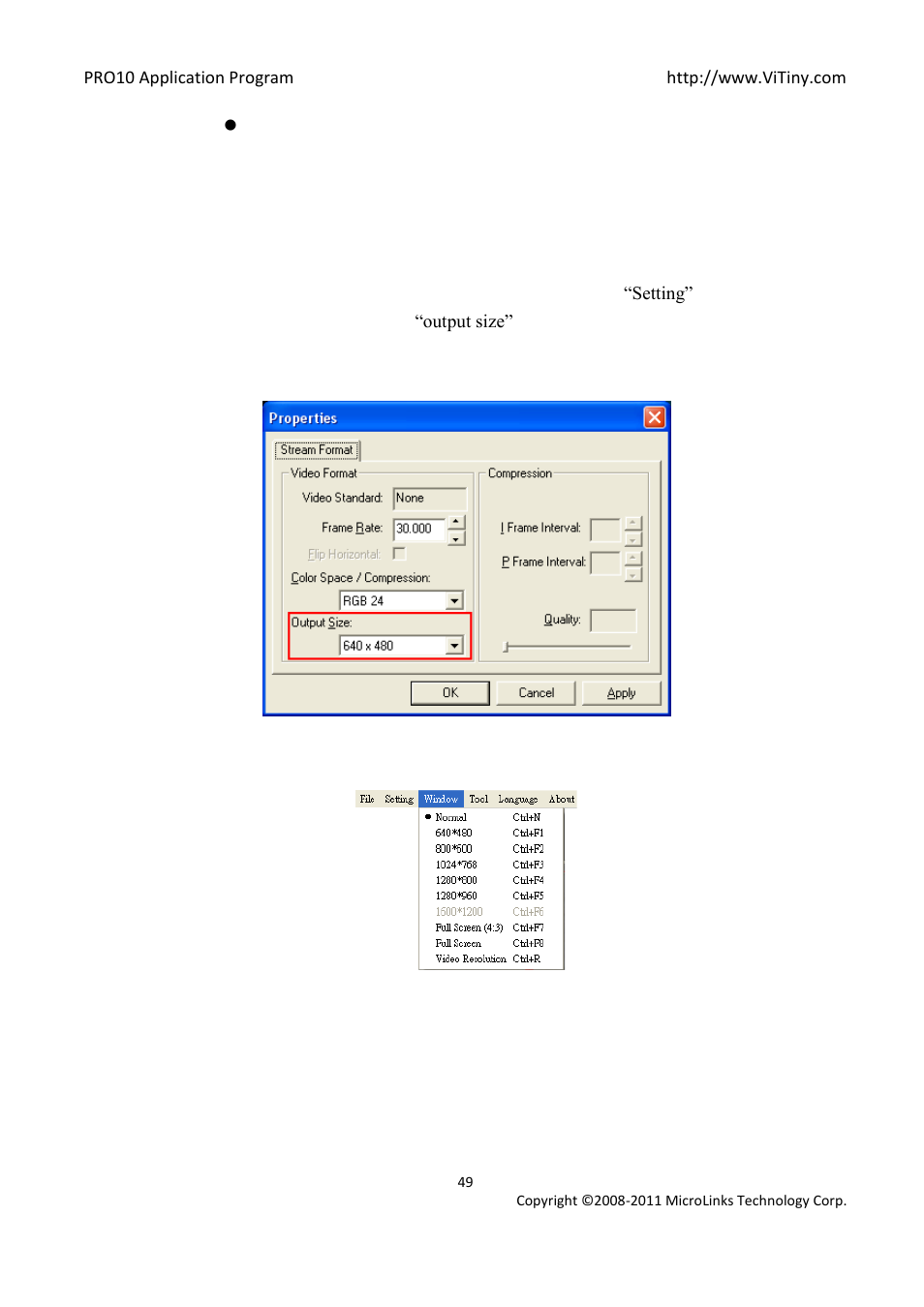 MicroLinks PRO10 - user manual User Manual | Page 49 / 62