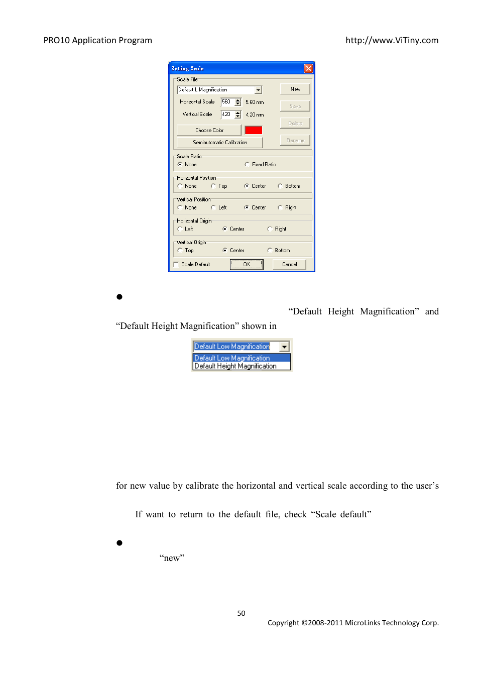 MicroLinks PRO10 - user manual User Manual | Page 50 / 62