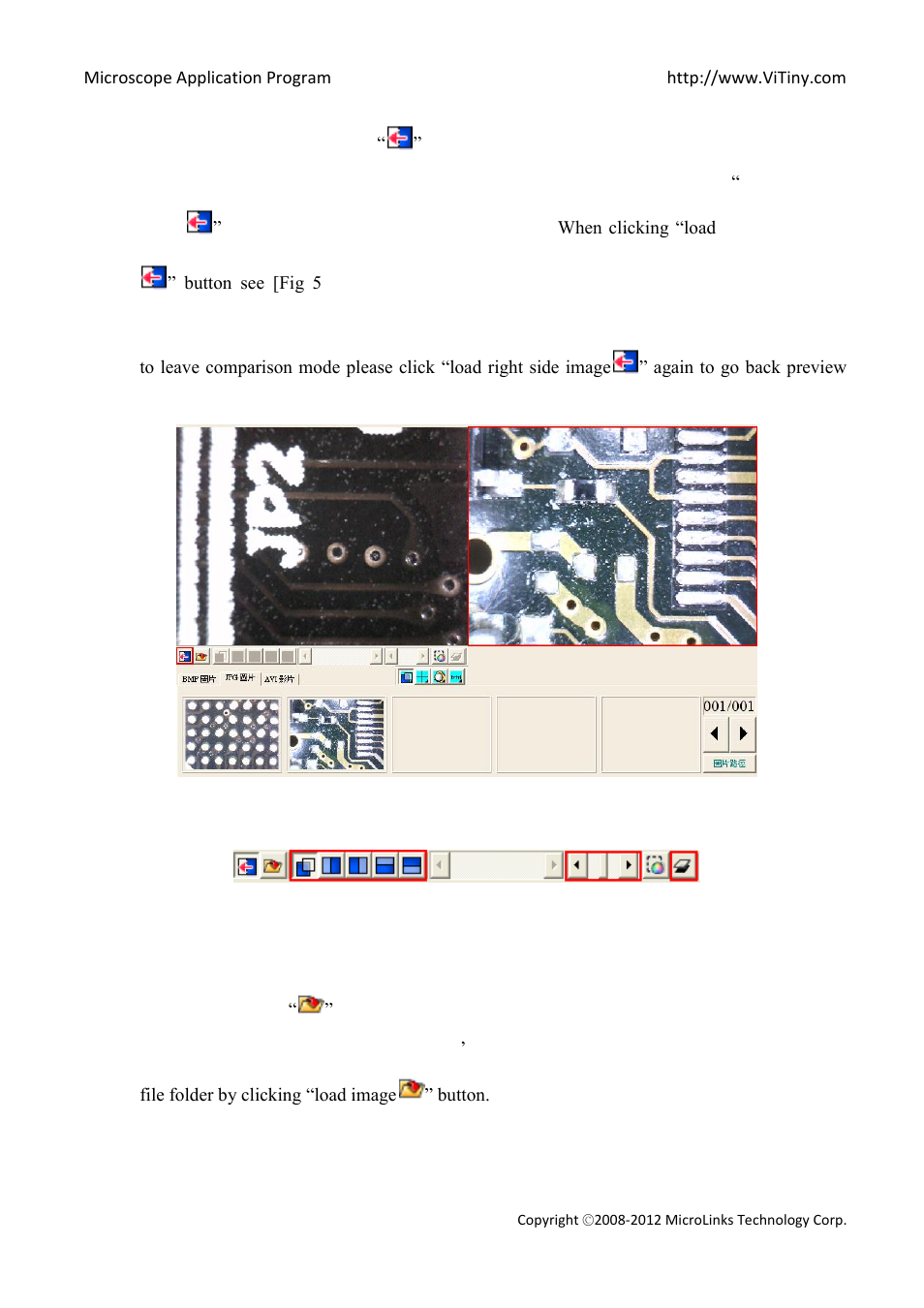 Load right side image, Load image | MicroLinks VT300 - user manual User Manual | Page 33 / 63