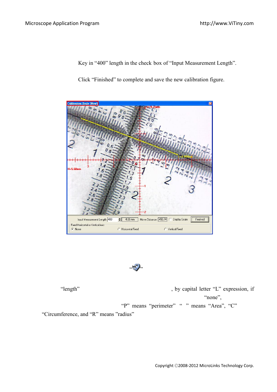 Setting measurement information | MicroLinks VT300 - user manual User Manual | Page 56 / 63