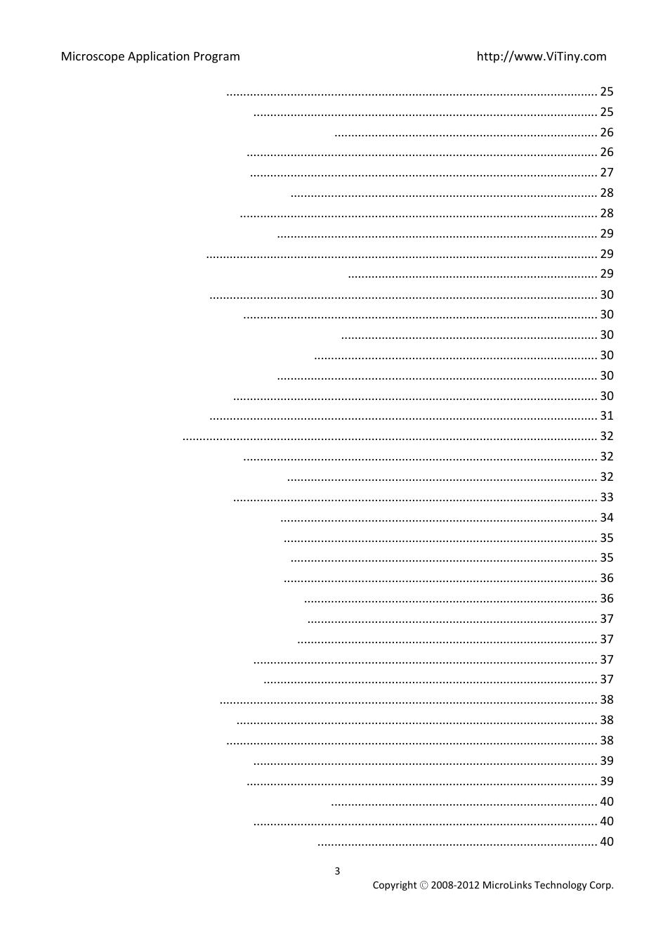 MicroLinks UM02 - user manual User Manual | Page 3 / 63