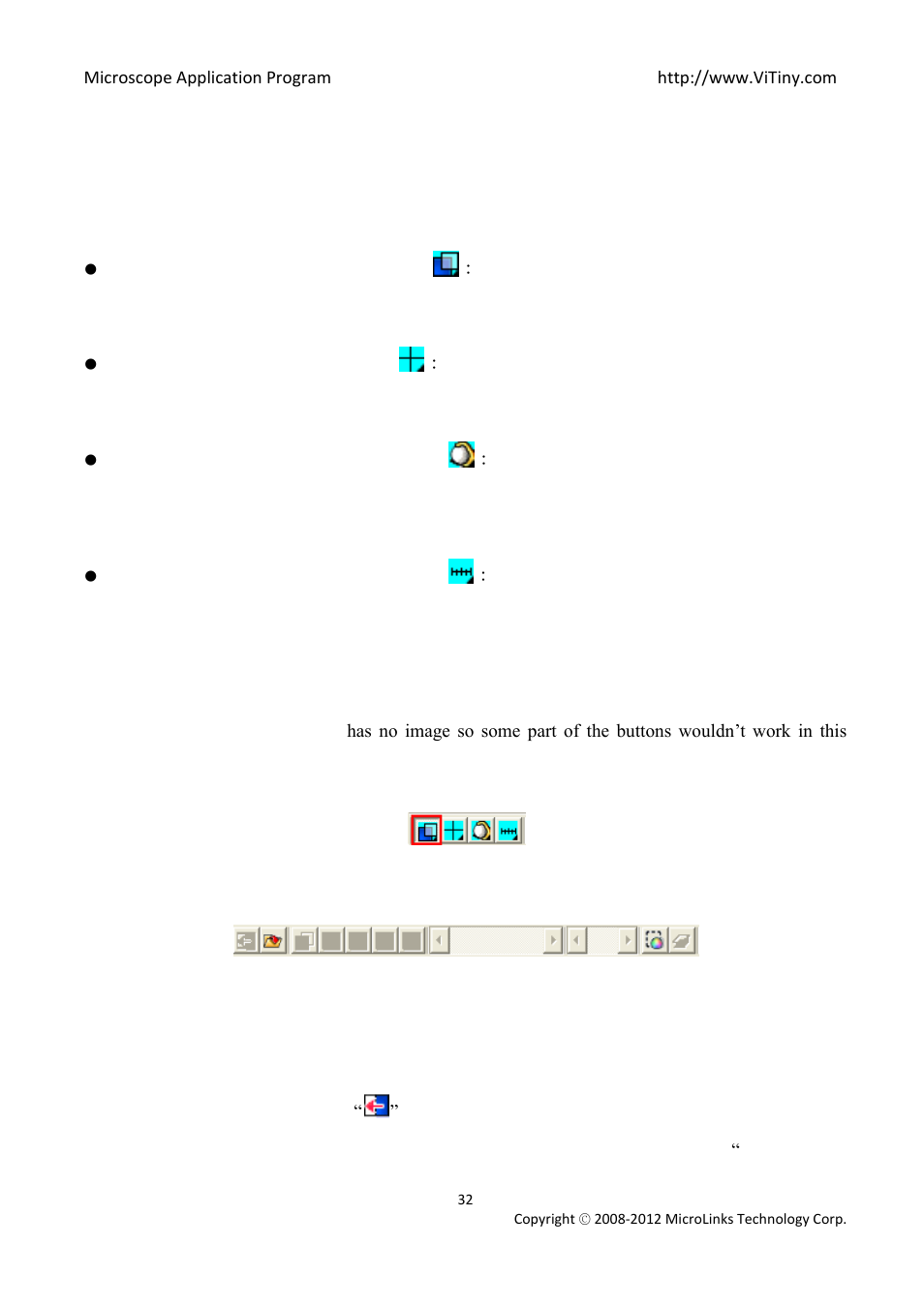 Mode functions, Comparison mode, Load right side image | MicroLinks UM02 - user manual User Manual | Page 32 / 63