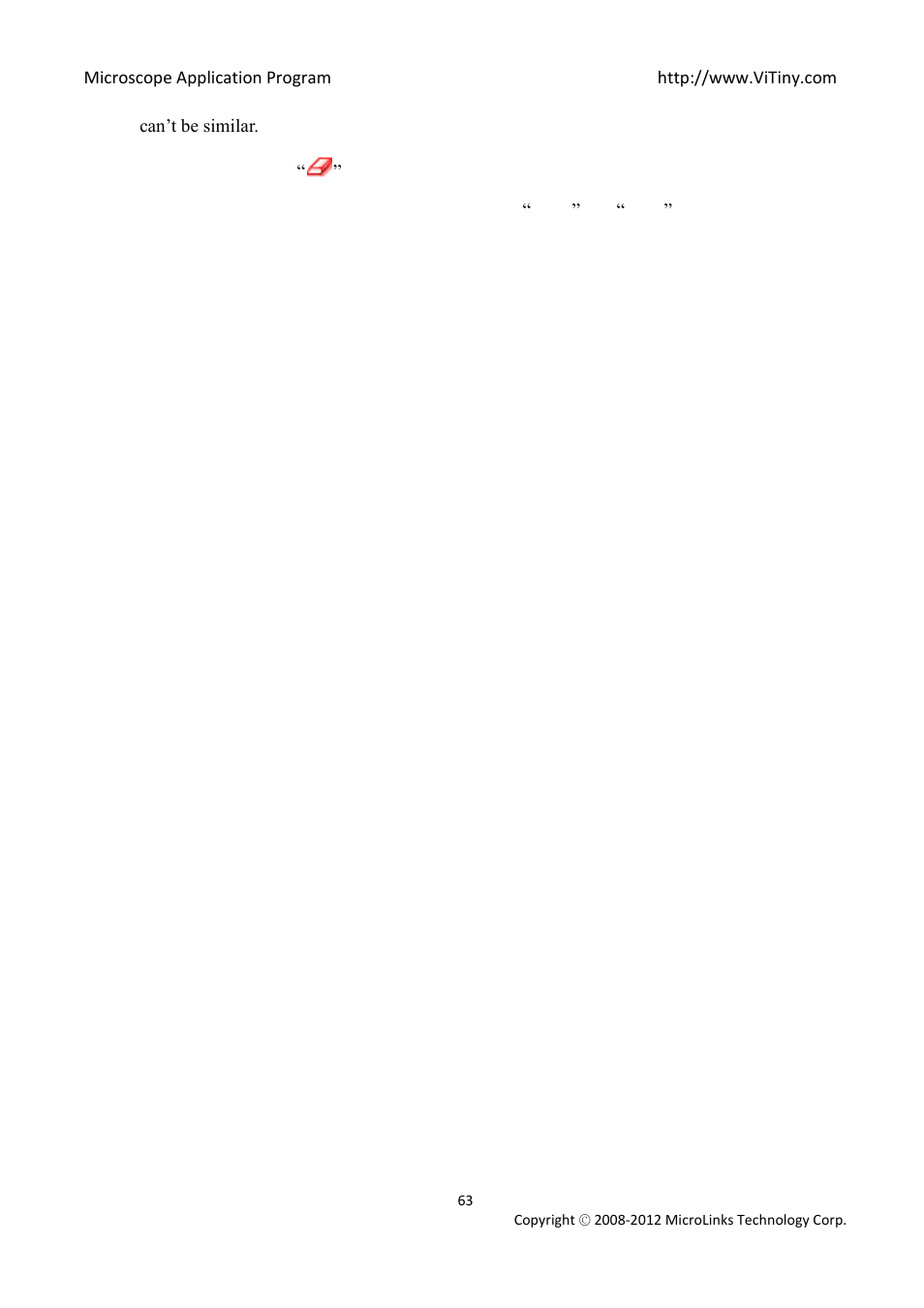 Clear border | MicroLinks UM02 - user manual User Manual | Page 63 / 63