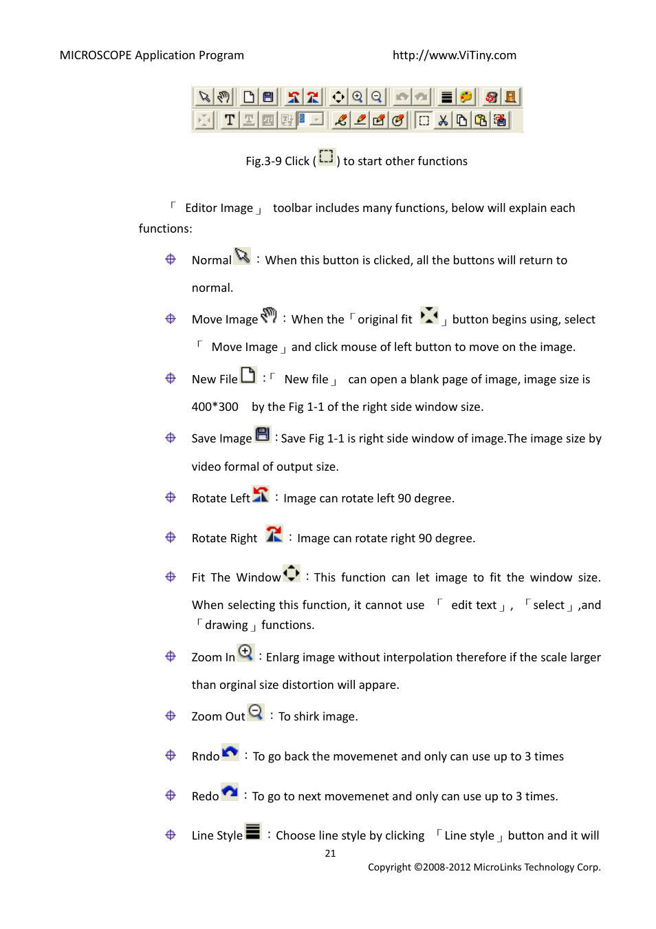 MicroLinks UM03 - user manual User Manual | Page 21 / 34