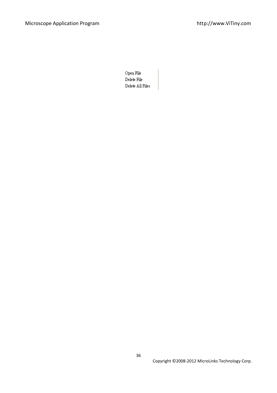 Quick click, 3 quick click | MicroLinks UM05 - user manual User Manual | Page 36 / 72