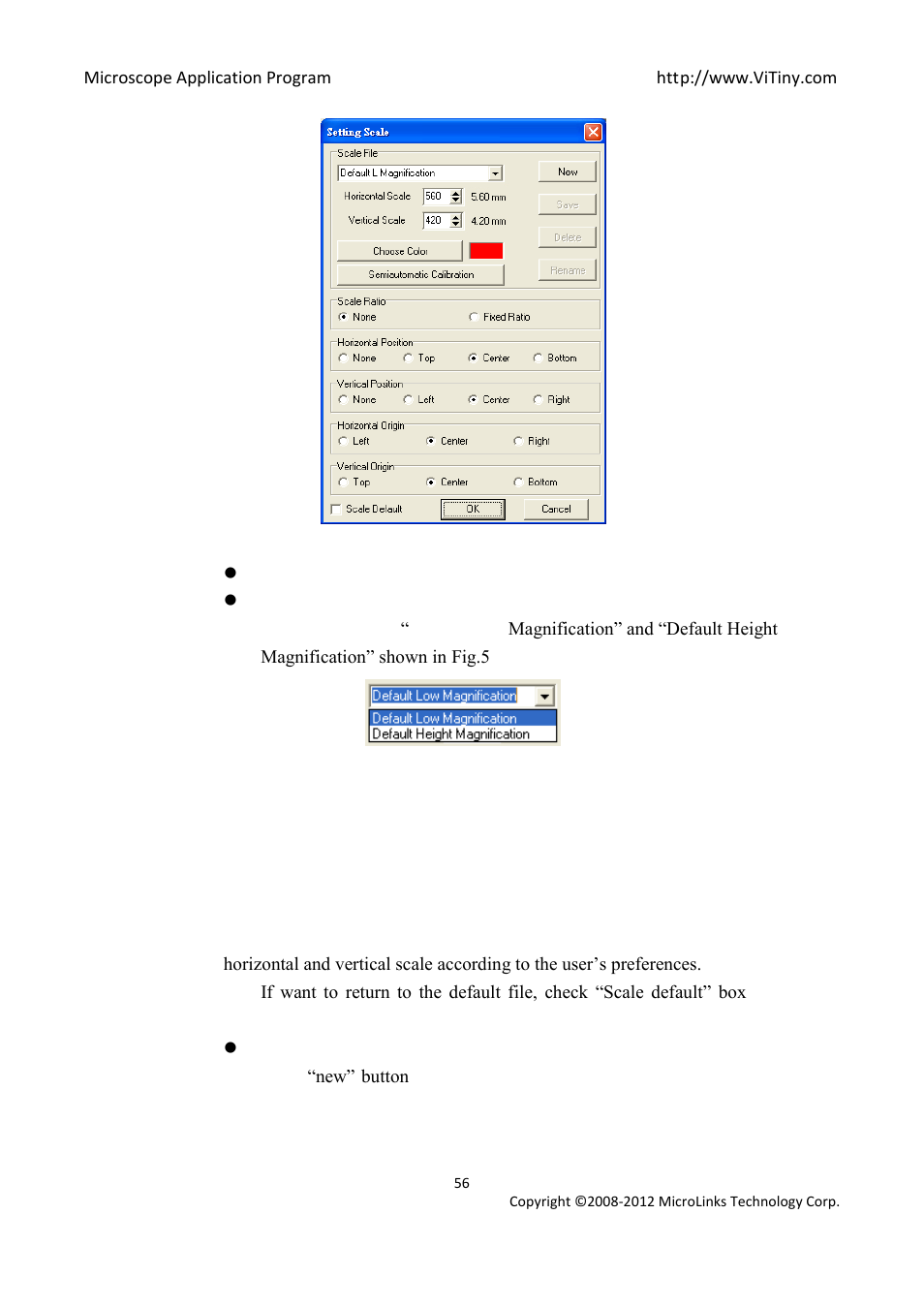 MicroLinks UM05 - user manual User Manual | Page 56 / 72