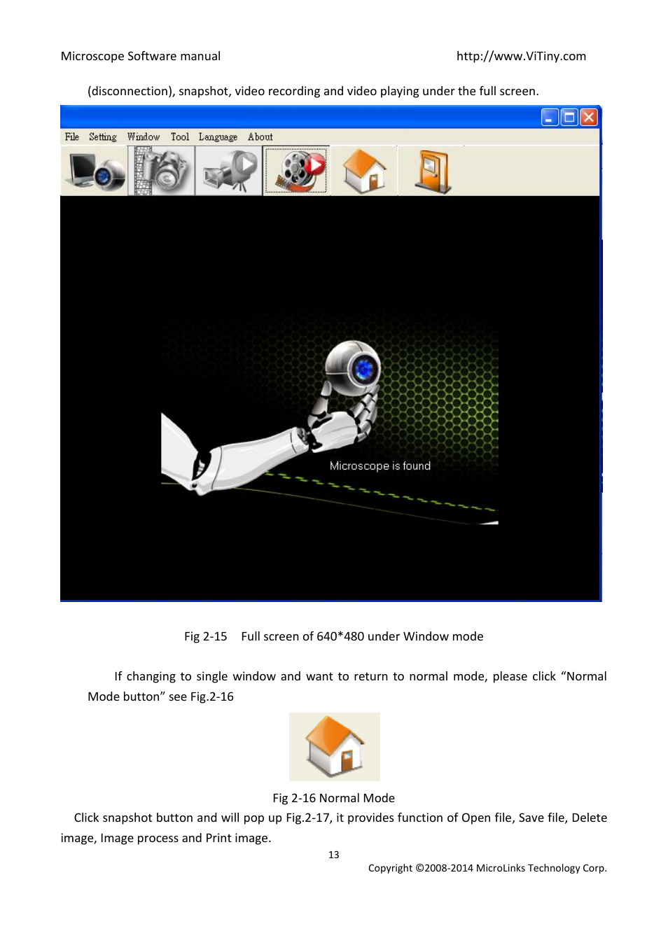 MicroLinks UM12 - user manual User Manual | Page 13 / 74