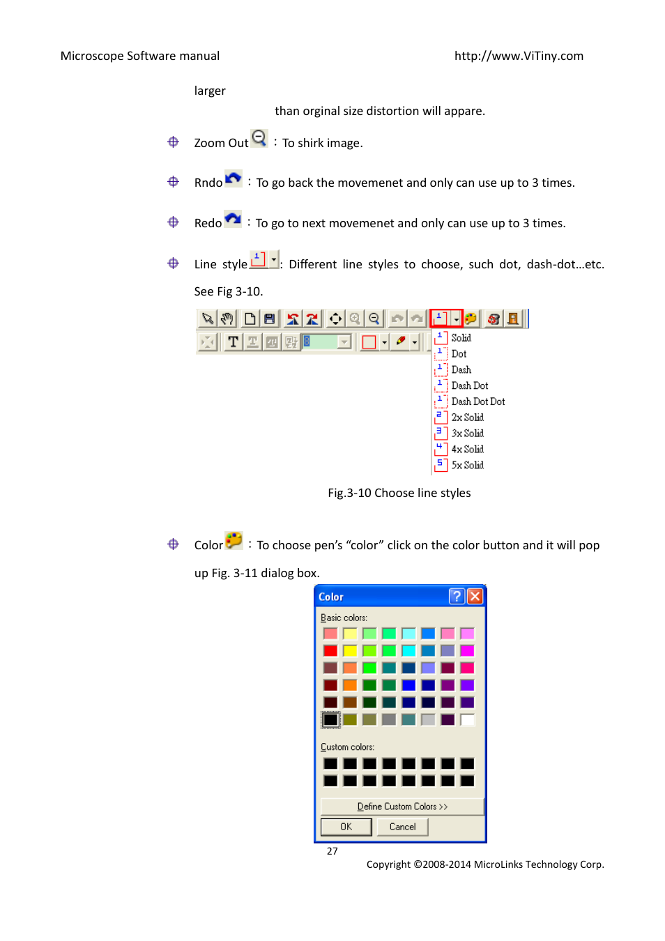 MicroLinks UM12 - user manual User Manual | Page 27 / 74