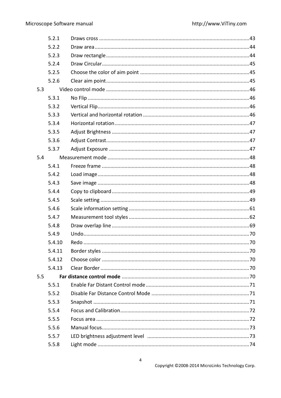 MicroLinks UM12 - user manual User Manual | Page 4 / 74