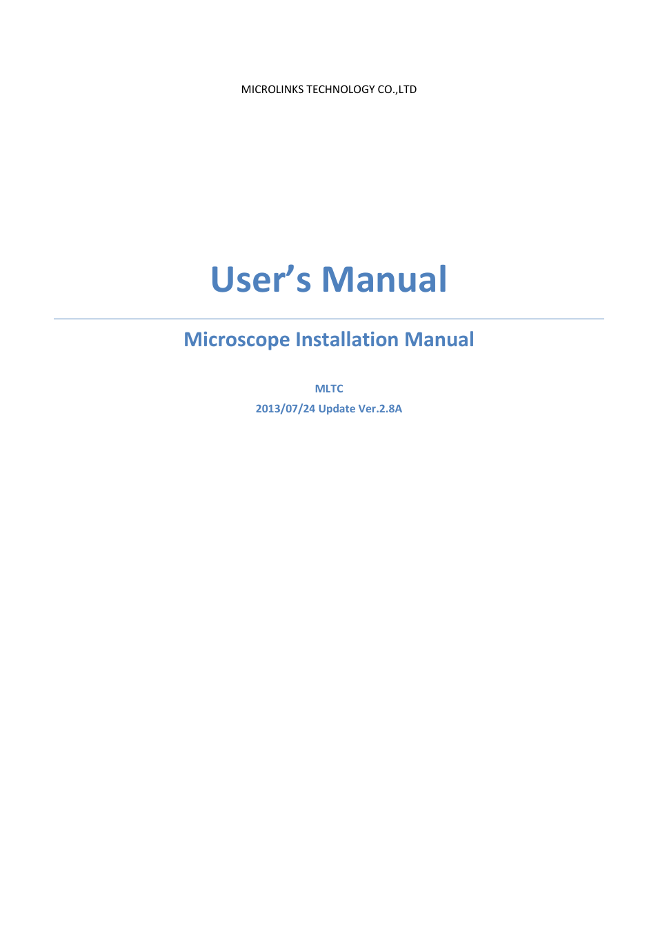 MicroLinks UM06 - install manual User Manual | 8 pages