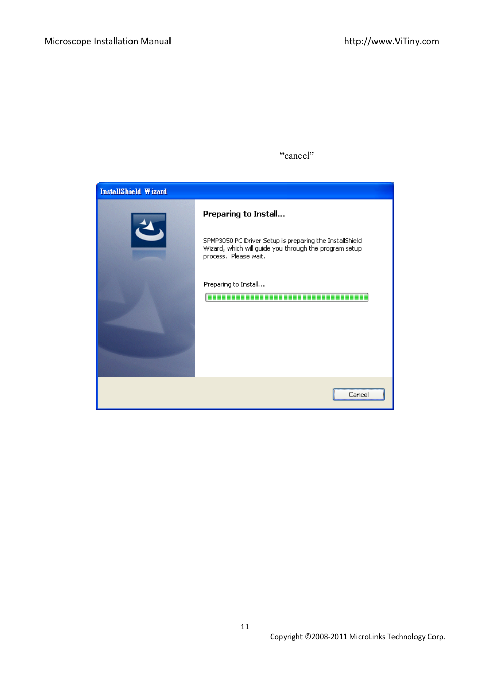 Start to install driver program, Install driver | MicroLinks PRO10 - install manual User Manual | Page 11 / 16
