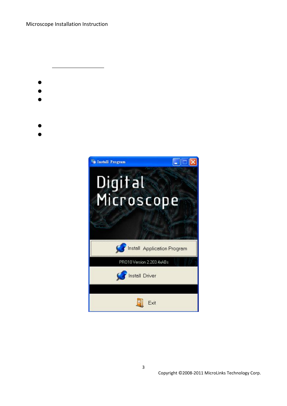 Please insert cd in cd-rom, Please insert cd in cd-rom slot | MicroLinks UM03 - install manual User Manual | Page 3 / 14