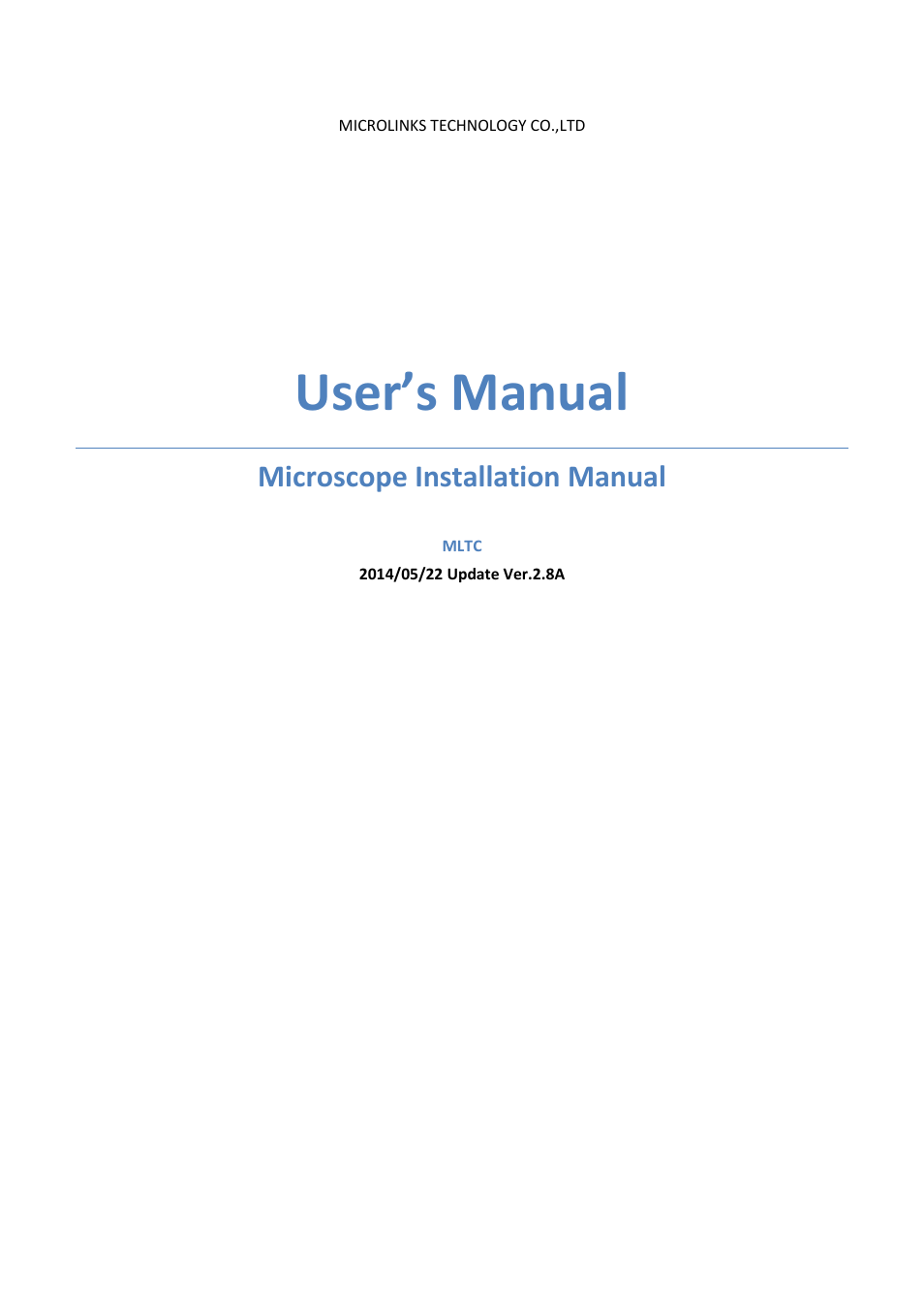 MicroLinks UM12 - install manual User Manual | 8 pages