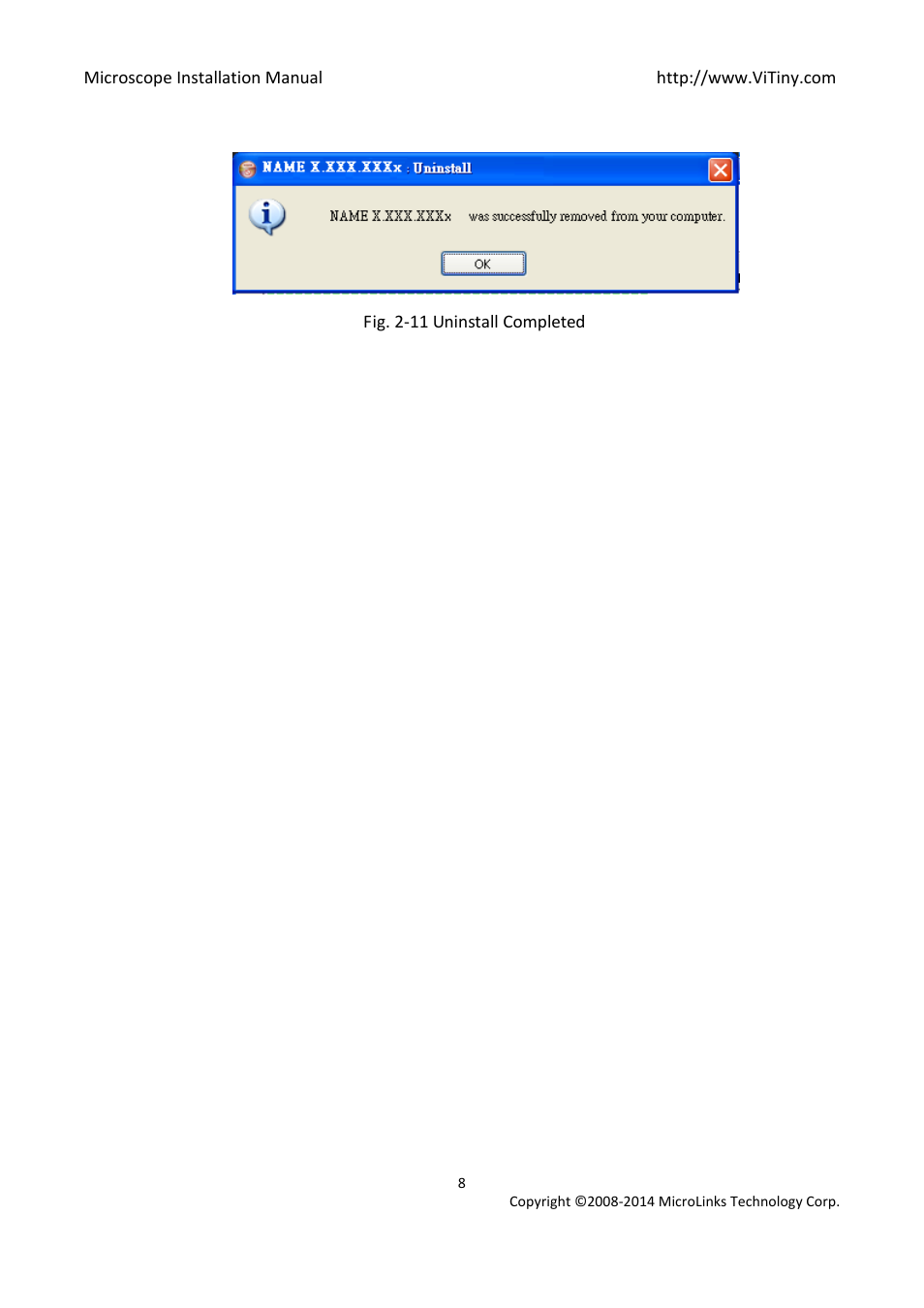 MicroLinks UM12 - install manual User Manual | Page 8 / 8