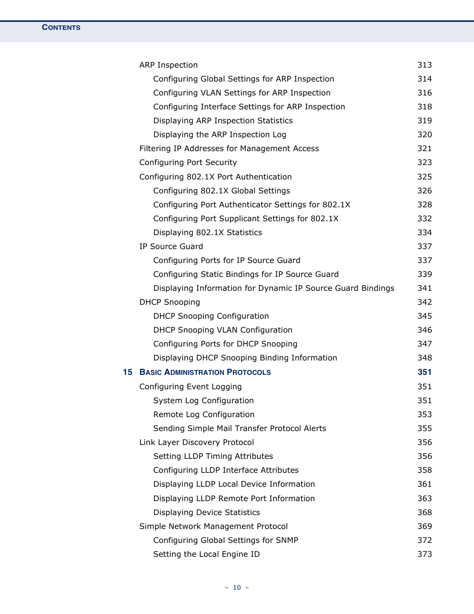 Microsens MS453490M Management Guide User Manual | Page 10 / 984