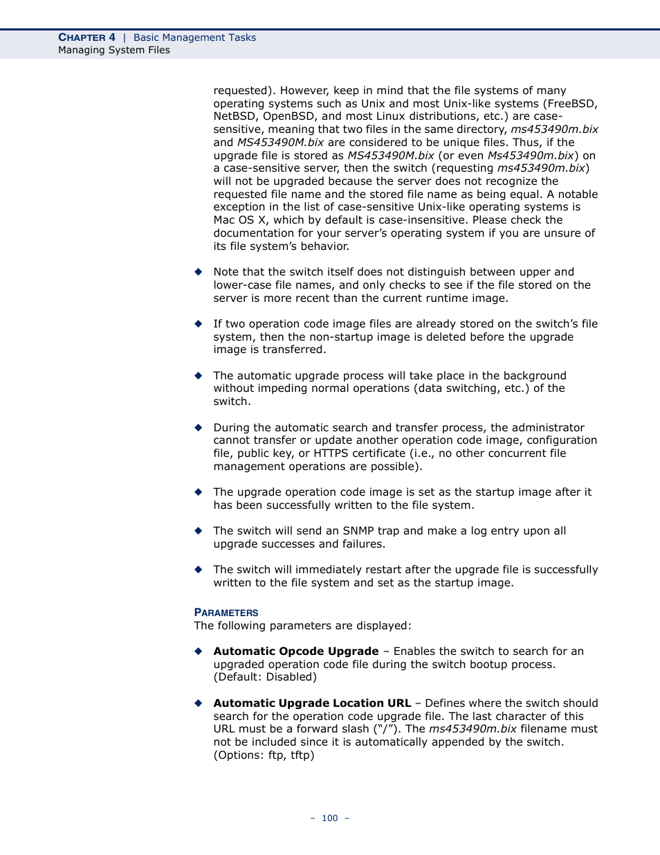 Microsens MS453490M Management Guide User Manual | Page 100 / 984