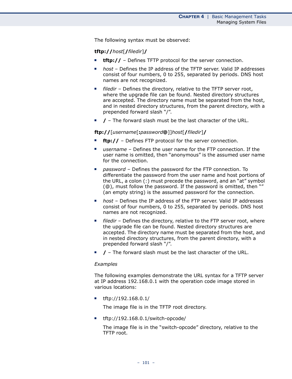 Microsens MS453490M Management Guide User Manual | Page 101 / 984