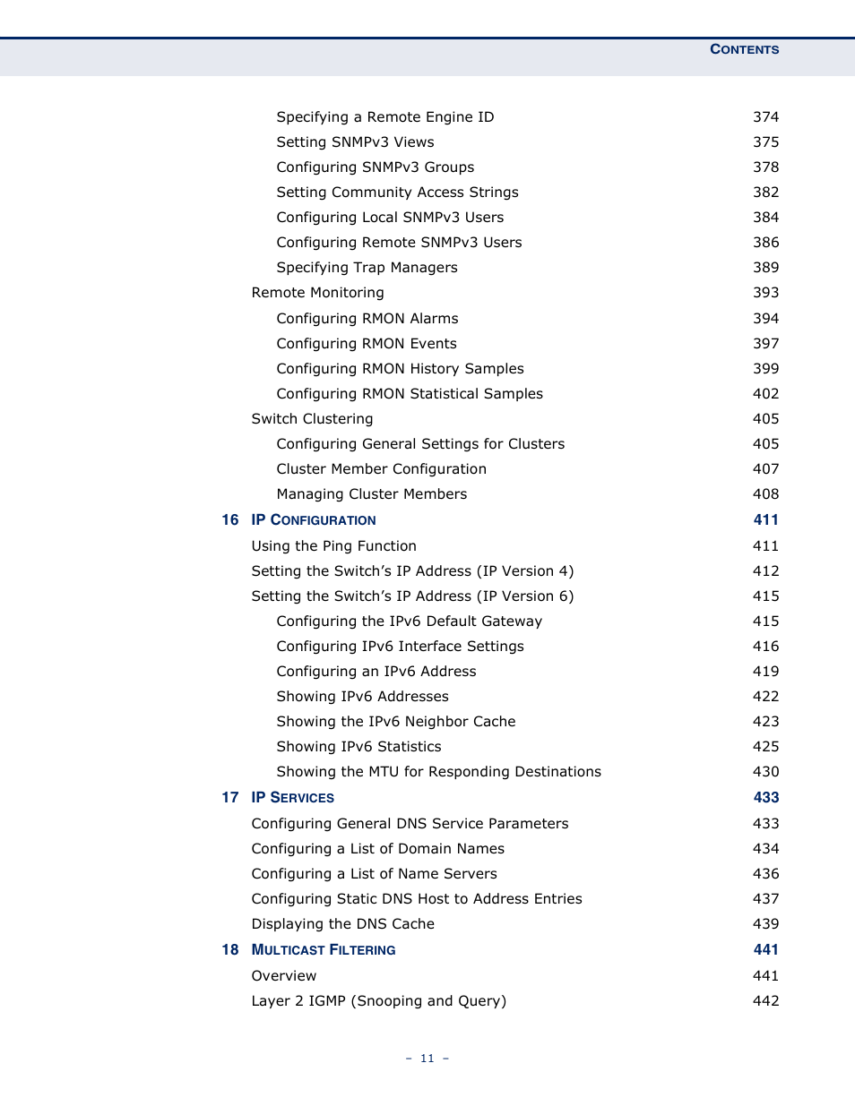 Microsens MS453490M Management Guide User Manual | Page 11 / 984