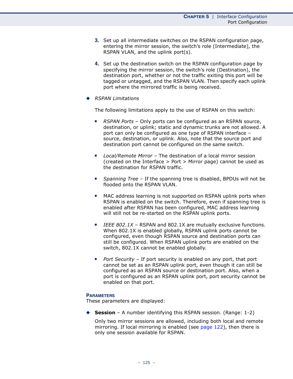 Microsens MS453490M Management Guide User Manual | Page 125 / 984